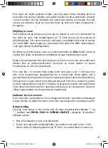 Preview for 27 page of OBH Nordica Formula 500i RS Instruction Manual