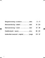 Preview for 2 page of OBH Nordica Go-Kart 2109 User Manual