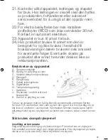 Preview for 23 page of OBH Nordica Go-Kart 2109 User Manual