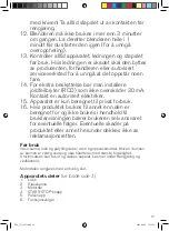 Preview for 19 page of OBH Nordica Legacy 7749 Instructions Of Use