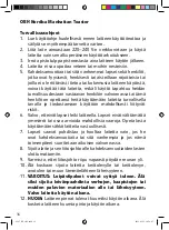 Preview for 16 page of OBH Nordica Manhattan Steel 2 Instructions Of Use