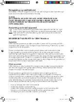 Preview for 17 page of OBH Nordica SlimMix 501 Instruction Manual