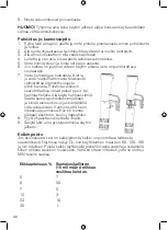 Preview for 46 page of OBH Nordica Sous Vide Pro+ Instruction Manual