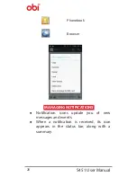 Preview for 21 page of OBI S451 User Manual