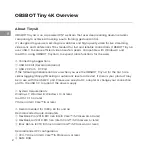 Preview for 3 page of OBSBOT Tiny 4K User Manual