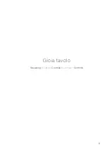 Preview for 9 page of Occhio Gioia tavolo Owner'S Manual