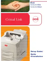 Oce VarioLink 4550p Setup Manual preview