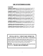 Preview for 9 page of Ocean Aire 2OACH SERIES Engineering, Installation And Service Manual