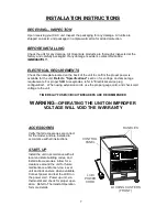 Preview for 9 page of Ocean Aire CAC series Engineering, Installation And Service Manual