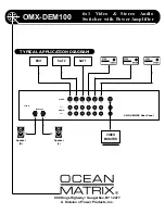 Preview for 4 page of Ocean Matrix OMX-DEM100 Instruction Manual