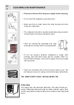 Preview for 15 page of Ocean CVK 306 NF S A Instruction Booklet