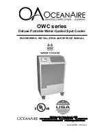 OCEANAIRE OWC series Engineering, Installation And Service Manual preview