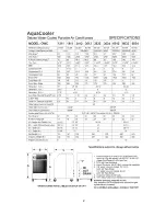 Preview for 4 page of OCEANAIRE OWC series Engineering, Installation And Service Manual