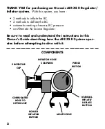 Preview for 2 page of Oceanic AIR XS II Owner'S Manual