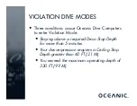 Preview for 131 page of Oceanic ATOM 2.0 Manual