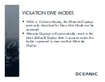 Preview for 133 page of Oceanic ATOM 2.0 Manual