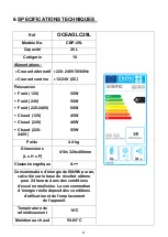 Preview for 11 page of Oceanic CBP-29L Instruction Booklet