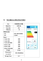 Preview for 20 page of Oceanic CBP-29L Instruction Booklet