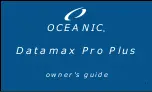 Preview for 1 page of Oceanic Datamax Pro Plus Owner'S Manual