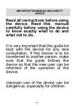 Preview for 39 page of Oceanic MRF-209 Instruction Booklet