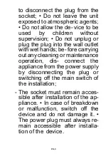 Preview for 46 page of Oceanic MRF-209 Instruction Booklet