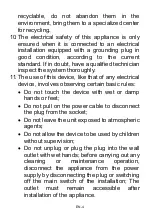 Preview for 28 page of Oceanic OCEACCF99W Instruction Manual