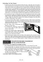 Preview for 27 page of Oceanic OCEACUF102W Instruction Booklet