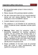 Preview for 33 page of Oceanic OCEAHC202SS User Manual