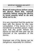 Preview for 40 page of Oceanic OCEARTT91S8 Instruction Booklet