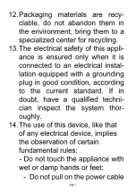 Preview for 46 page of Oceanic OCEARTT91S8 Instruction Booklet