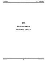 Preview for 53 page of Oceanic OCL Operating Manual