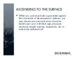 Preview for 88 page of Oceanic VEO 100 Nx Manual