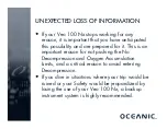 Preview for 91 page of Oceanic VEO 100 Nx Manual