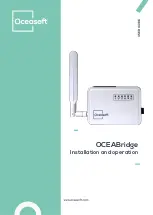 Oceasoft OCEABridge User Manual preview