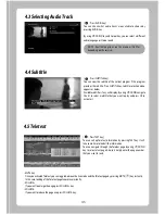 Preview for 47 page of Octagon HD Satekkite STB XP1000+ User Manual