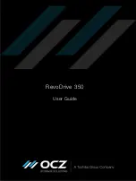 OCZ RevoDrive 350 User Manual preview