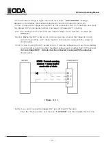 Preview for 29 page of ODA EX Series Brochure & Operating Manual