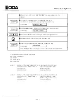 Preview for 30 page of ODA EX Series Brochure & Operating Manual