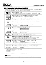 Preview for 33 page of ODA EX Series Brochure & Operating Manual