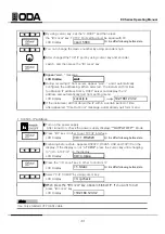 Preview for 45 page of ODA EX Series Brochure & Operating Manual