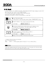 Preview for 49 page of ODA EX Series Brochure & Operating Manual