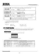 Preview for 61 page of ODA EX Series Brochure & Operating Manual