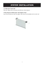 Preview for 7 page of ODSIF Luxury roller blind system User Manual