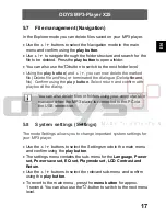 Preview for 17 page of Odys X25 User Manual