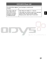 Preview for 21 page of Odys X25 User Manual