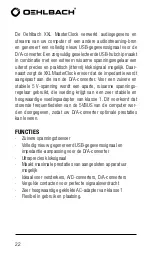 Preview for 22 page of Oehlbach XXL MasterClock User'S Manual & Warranty Information