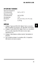 Preview for 29 page of Oehlbach XXL MasterClock User'S Manual & Warranty Information