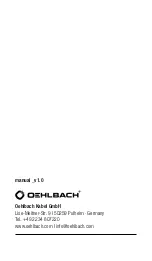 Preview for 56 page of Oehlbach XXL MasterClock User'S Manual & Warranty Information