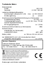 Preview for 8 page of oelmann Standard Charger LX2 User Manual