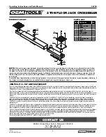 Preview for 4 page of OEM Tools 24794 Operating Instructions And Parts Manual